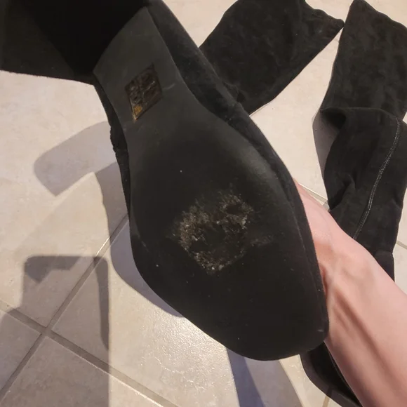 Jeffrey Campbell Cienega Over The Knees Suede Boots - Picture 7 of 12